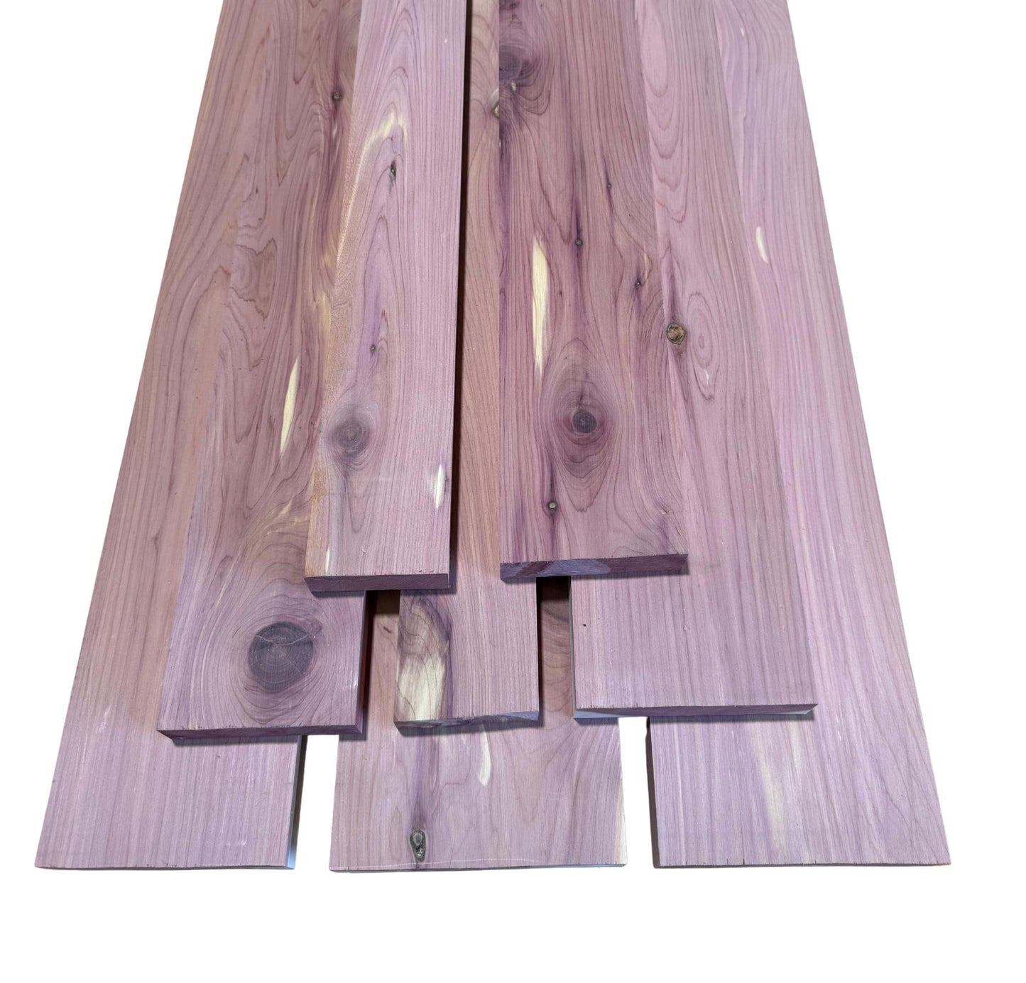 1" Aromatic Cedar Lumber - Kiln Dried, Rustic Grade, Craft DIY Lumber