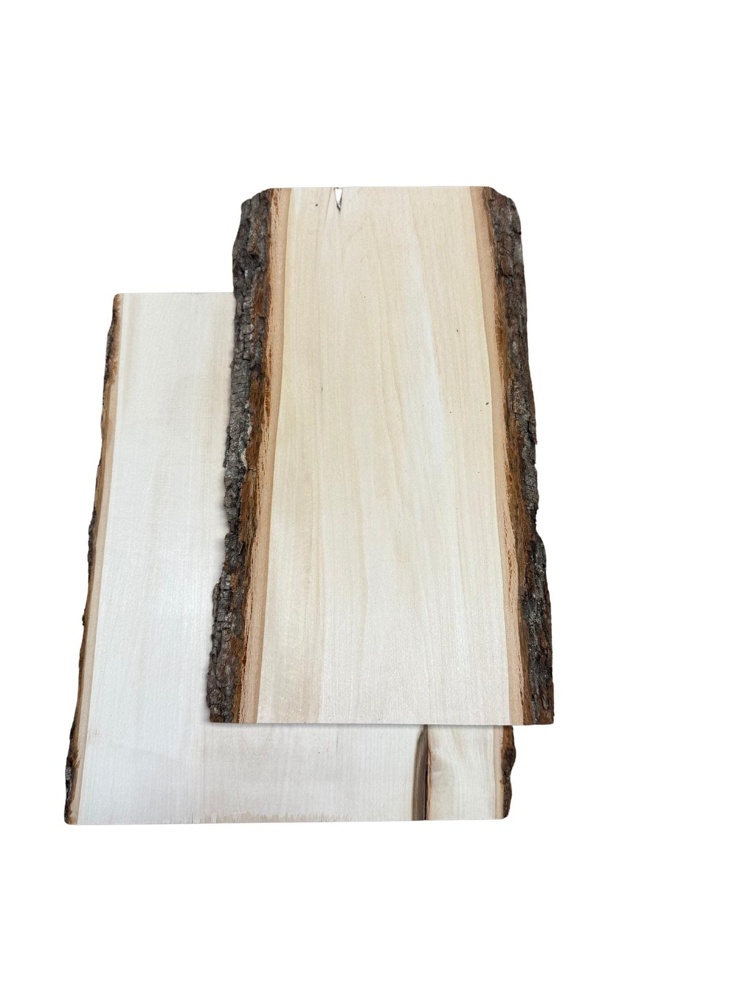 Live Edge Basswood Blanks | Kiln Dried Sanded Smooth Sanded Blanks for Pyrography, Carving, Painting & DIY Projects | Craft Wood