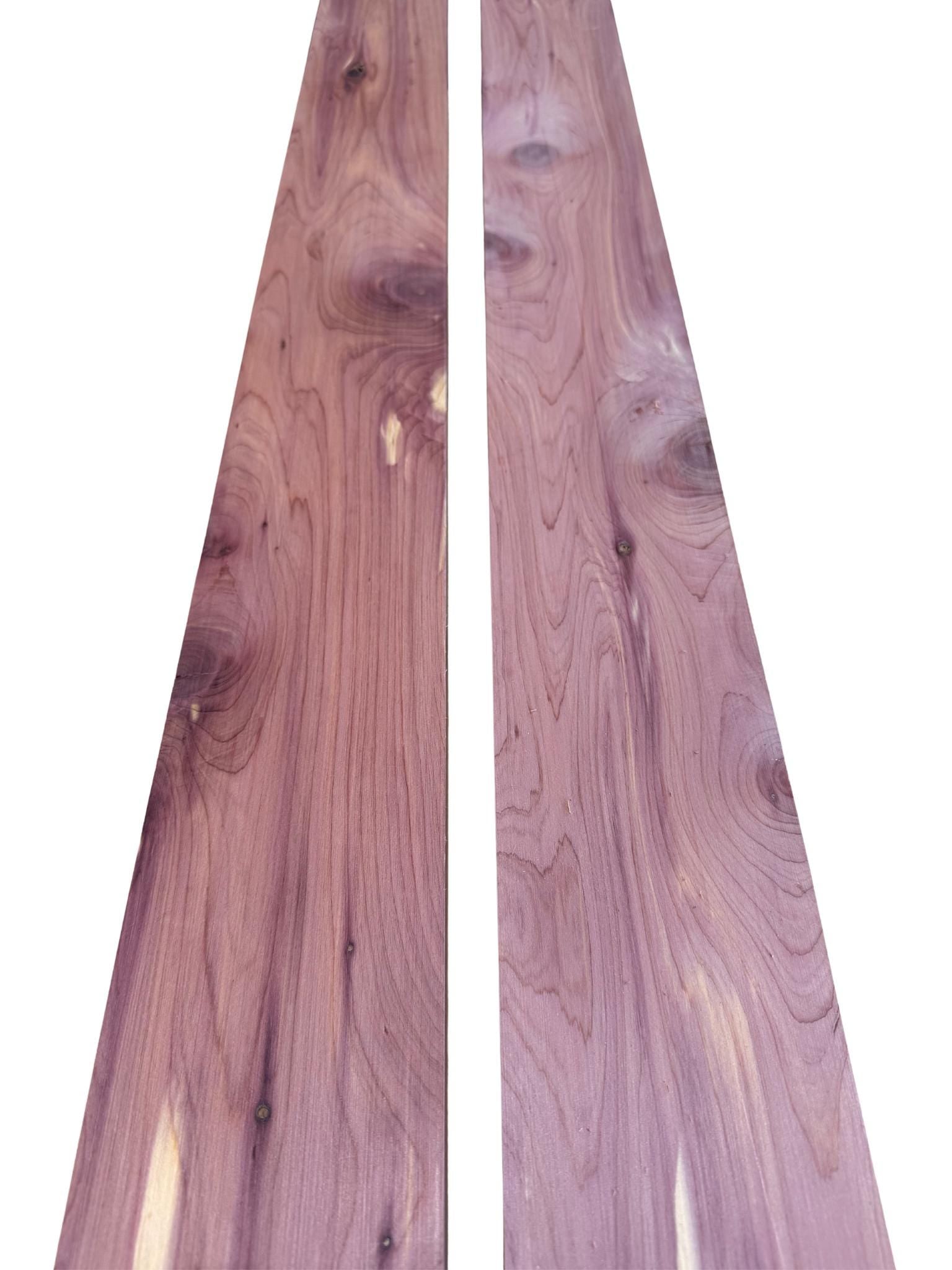 1" Aromatic Cedar Lumber - Kiln Dried, Rustic Grade, Craft DIY Lumber