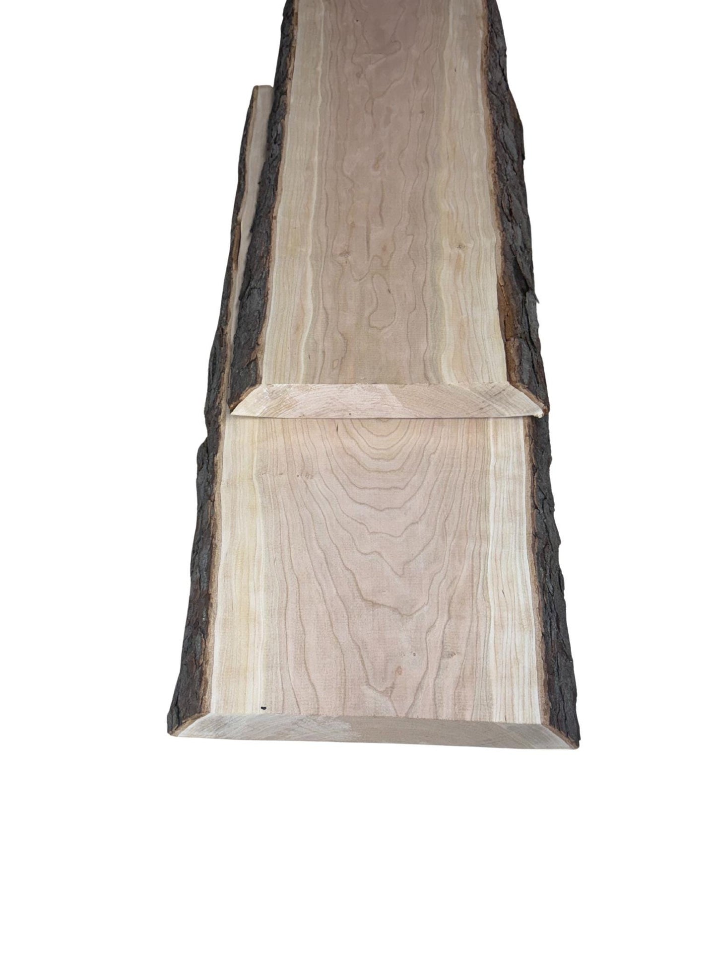1.75" Live Edge Cherry Slab (Double Edge) | 2LE Kiln-Dried Cherry | 12–54" Lengths · 8–14" Wide | Shelves, Tables, Mantels