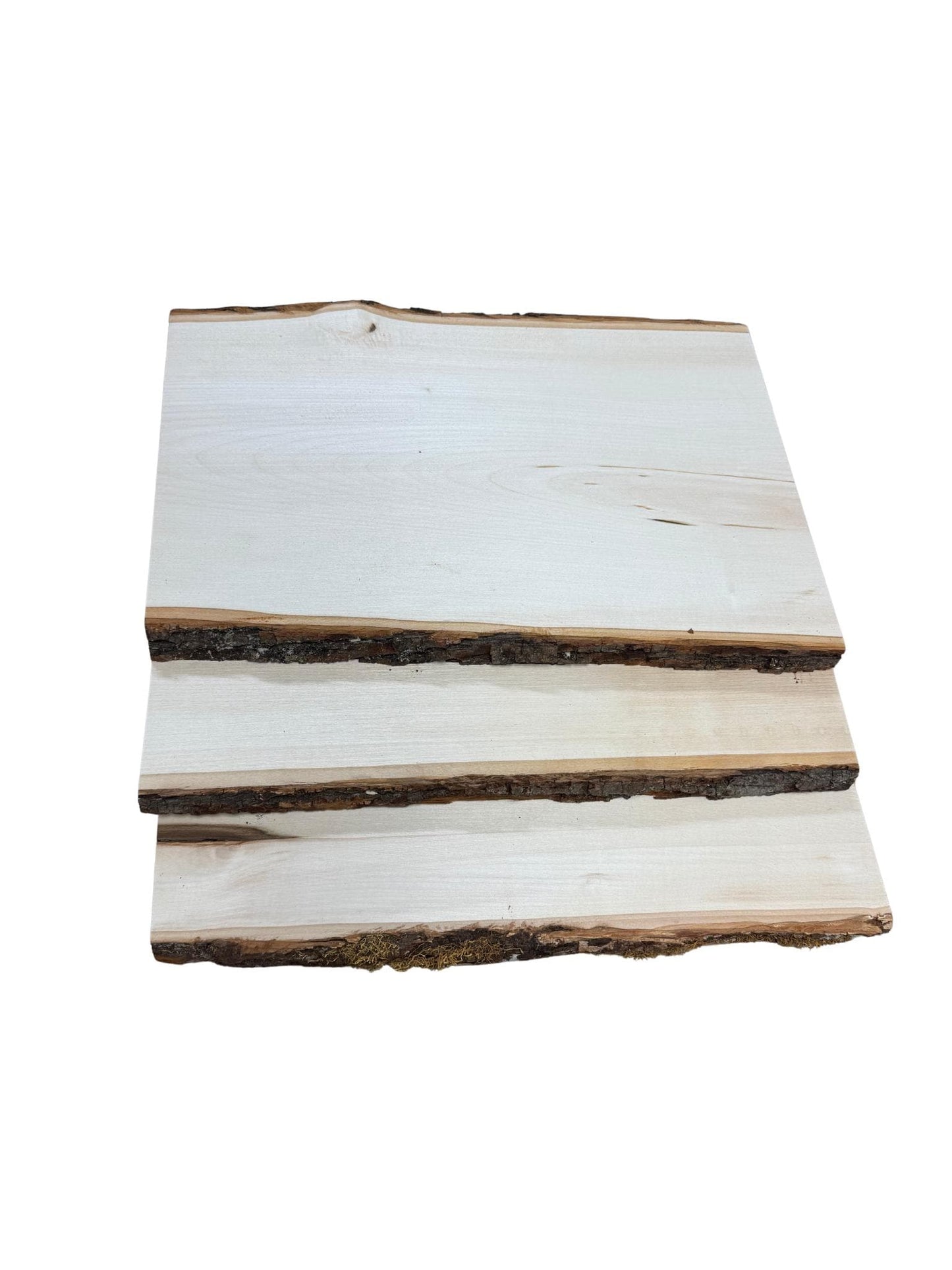 Live Edge Basswood Blanks | Kiln Dried Sanded Smooth Sanded Blanks for Pyrography, Carving, Painting & DIY Projects | Craft Wood