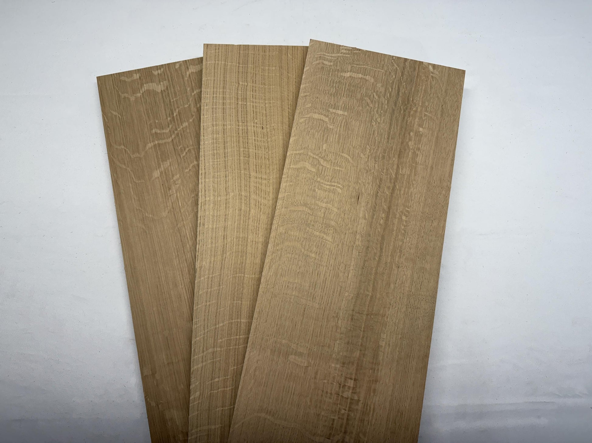 Quarter Sawn White Oak Boards | Dimensional Lumber 3–7" x 12–42" | S2S R2E | Planed to 15/16" | Kiln-Dried, Straight Grain