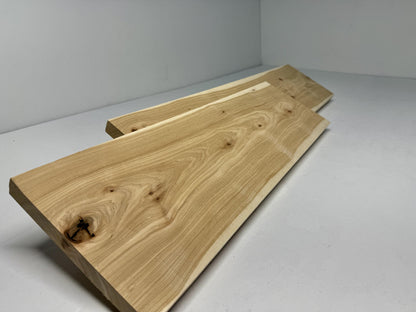 1" Rustic Hickory Lumber: Kiln Dried, Rustic Grade Craft & DIY Boards