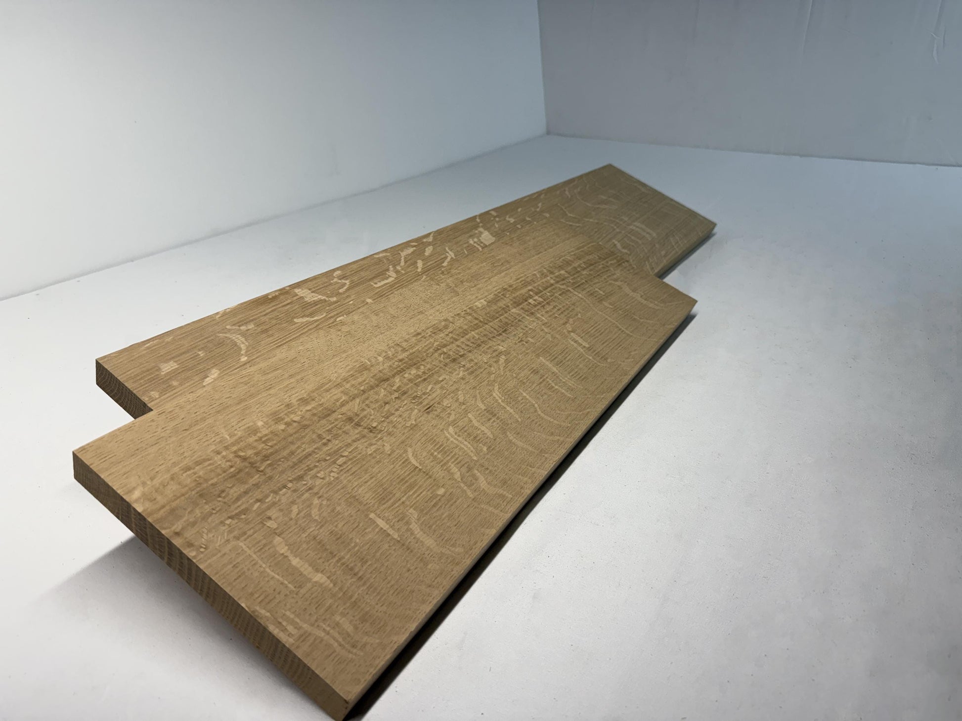 Quarter Sawn White Oak Boards | Dimensional Lumber 3–7" x 12–42" | S2S R2E | Planed to 15/16" | Kiln-Dried, Straight Grain