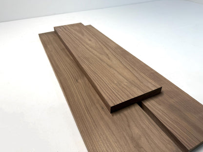 Steamed Black Walnut S/B (Select & Better) — 4/4 Kiln-Dried Boards | Widths 3–7″ | Lengths 12–42″ | Premium Walnut Lumber