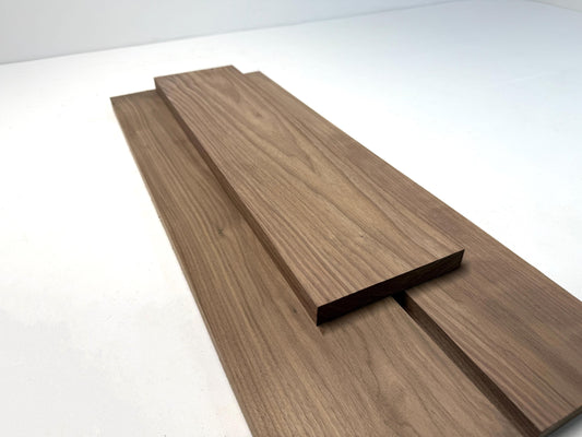 Steamed Black Walnut S/B (Select & Better) — 4/4 Kiln-Dried Boards | Widths 3–7″ | Lengths 12–42″ | Premium Walnut Lumber