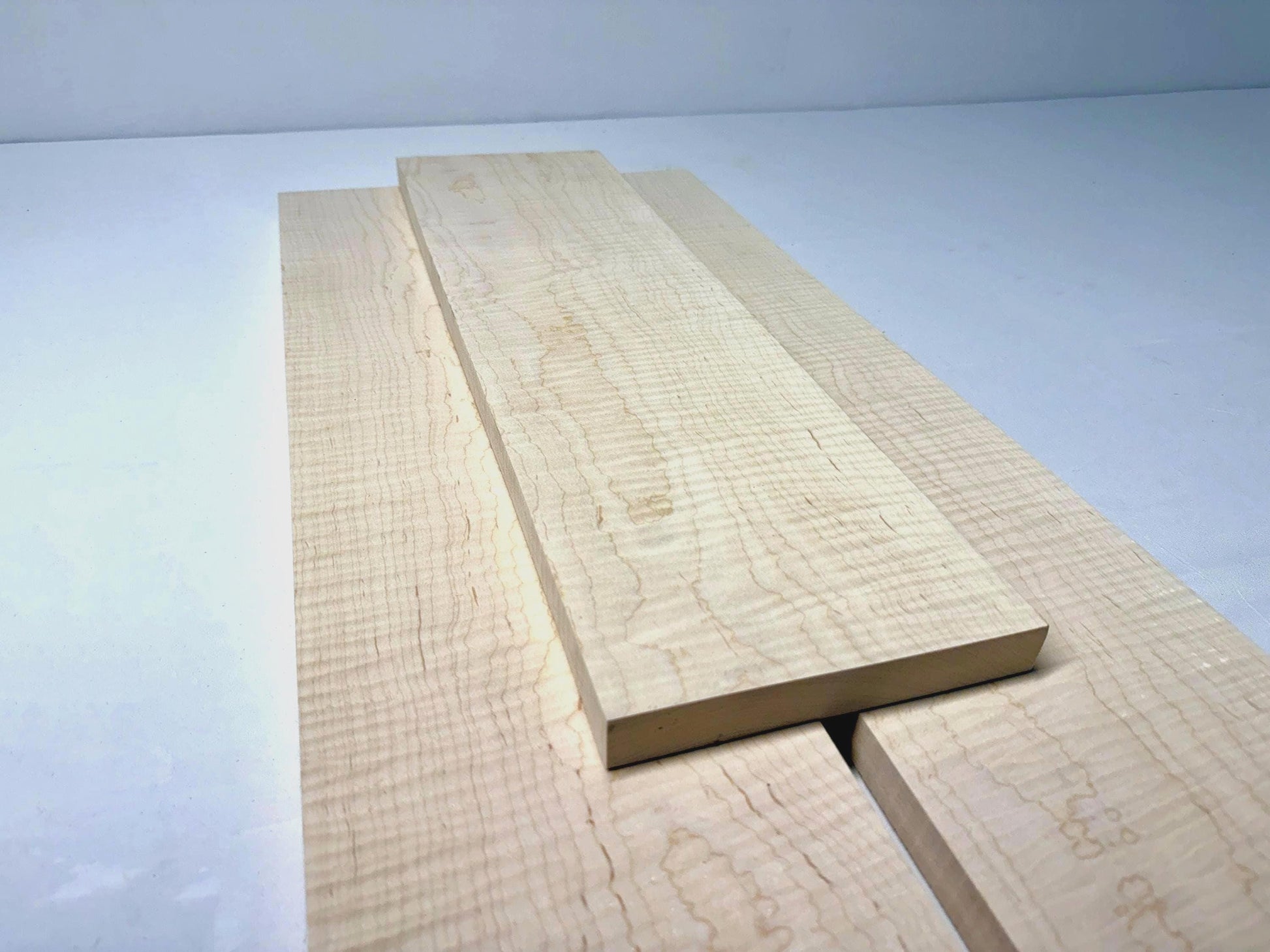 1" Curly Soft Maple: Figured Maple Lumber for Woodworking, Crafts, DIY Projects