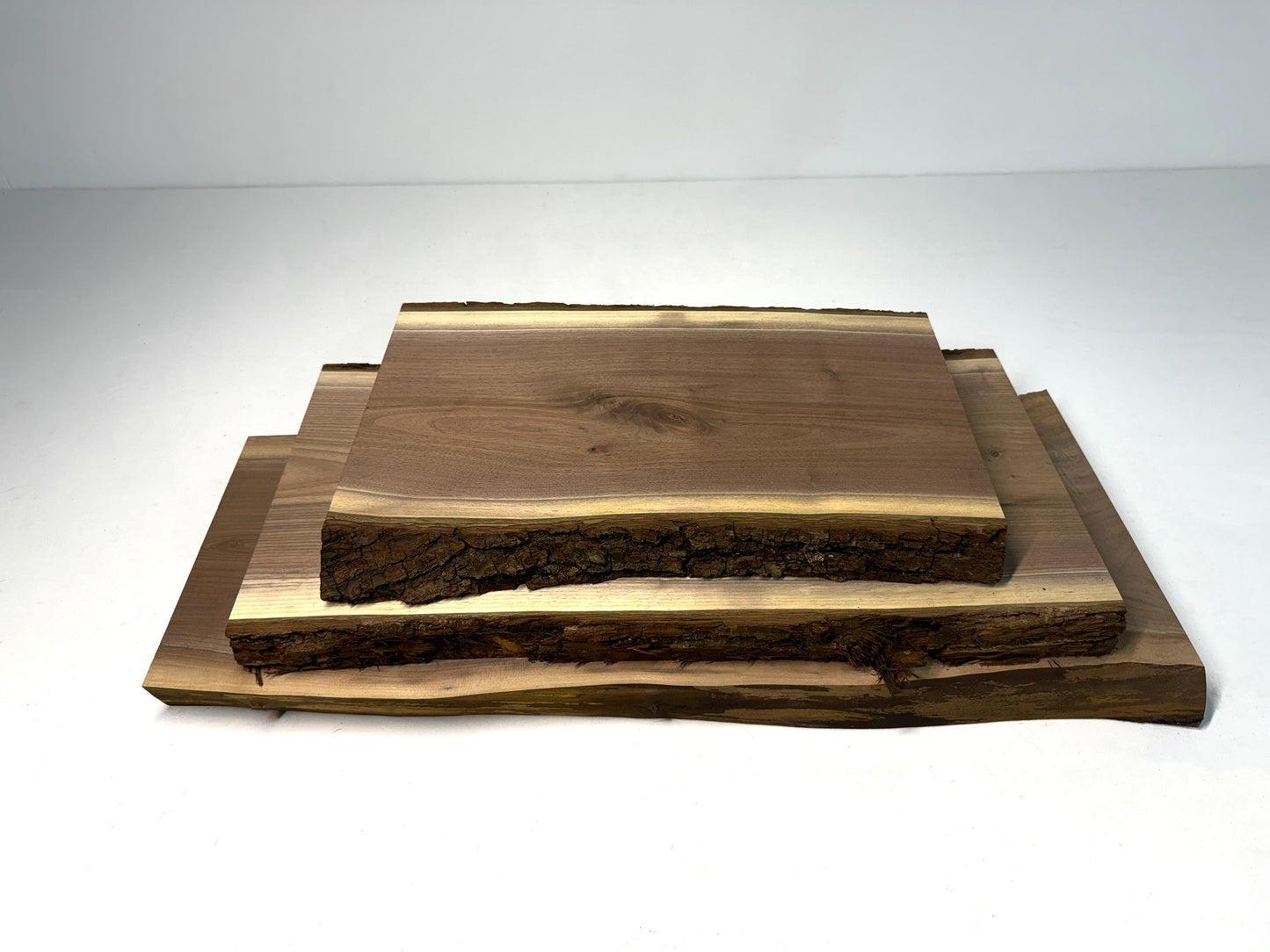 1.75" Live Edge Black Walnut Slab: Kiln dried Shelves, Tables, Mantels, Countertops, DIY Projects