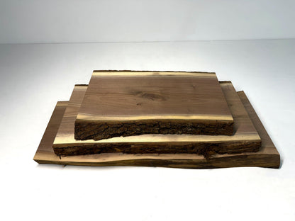 1.75" Live Edge Black Walnut Slab: Kiln dried Shelves, Tables, Mantels, Countertops, DIY Projects