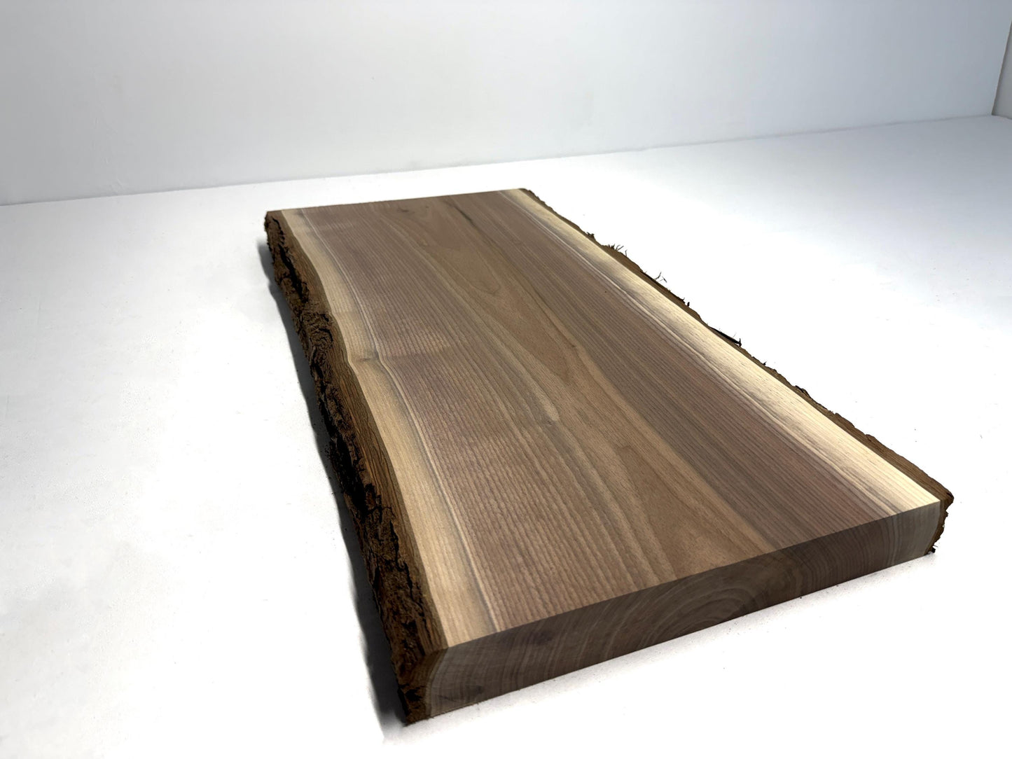 1.75" Live Edge Black Walnut Slab: Kiln dried Shelves, Tables, Mantels, Countertops, DIY Projects