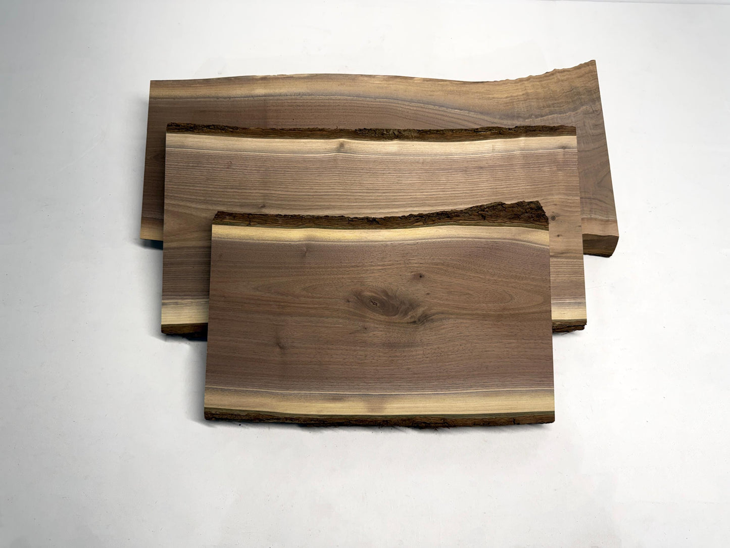 1.75" Live Edge Black Walnut Slab: Kiln dried Shelves, Tables, Mantels, Countertops, DIY Projects