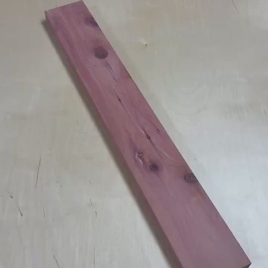 1" Aromatic Cedar Lumber - Kiln Dried, Rustic Grade, Craft DIY Lumber